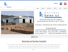 Tablet Screenshot of derribossales.com